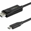 startechcom 24 pin usb c han input 20 pin displayport han output 2 m