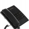 Panasonic KX TS500PDB Fast telefon Svart
