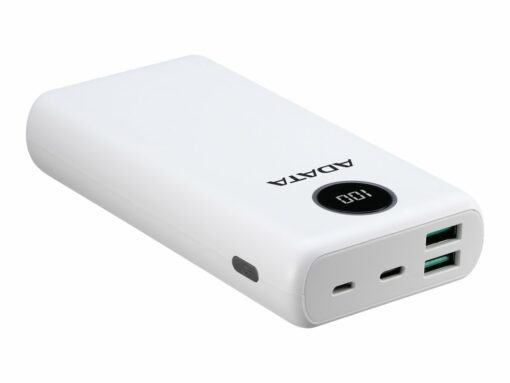 adata p20000qcd powerbank 20000mah hvid 1