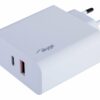 akyga wall charger ak ch 15 65w usb a usb c quick charge 30 5 20v 15 325a 1