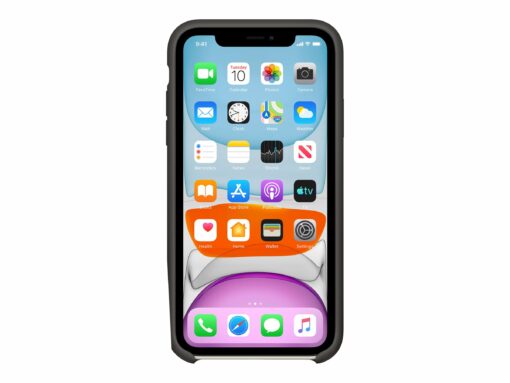 apple beskyttelsescover sort apple iphone 11