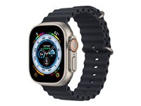 apple watch series 8 gps cellular 45 mm sort smart ur 2