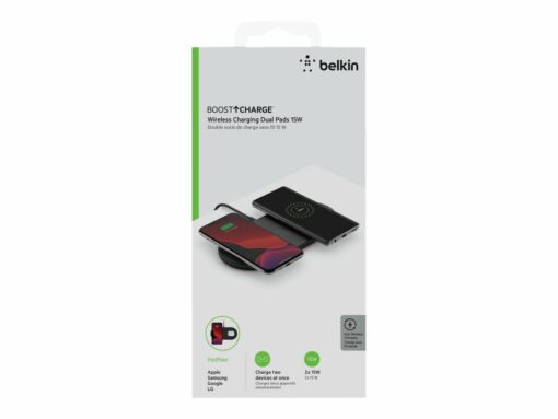 belkin boost charge tradlos opladningspude 15watt 14