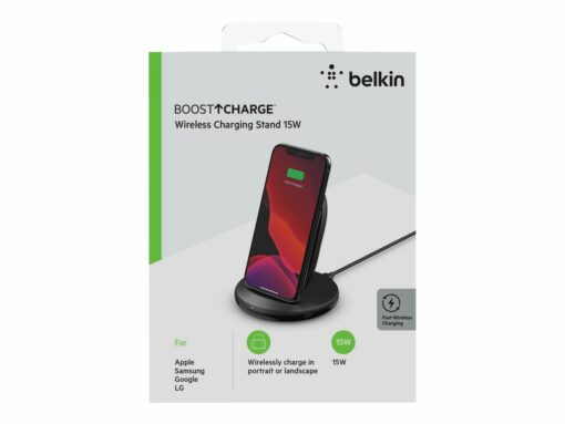 belkin boost charge tradlos opladningspude 15watt 15