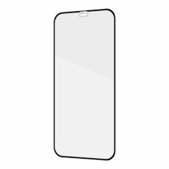 celly full glass skaermbeskytter sort transparent apple iphone 12 12 pro 1