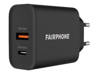fairphone 30watt stromforsyningsadapter