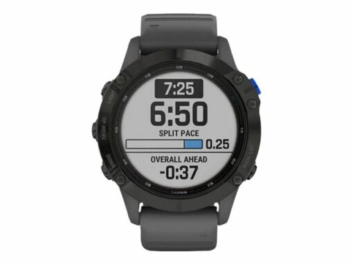 garmin fenix 6 pro solar edition 47 mm sort sportsur 4