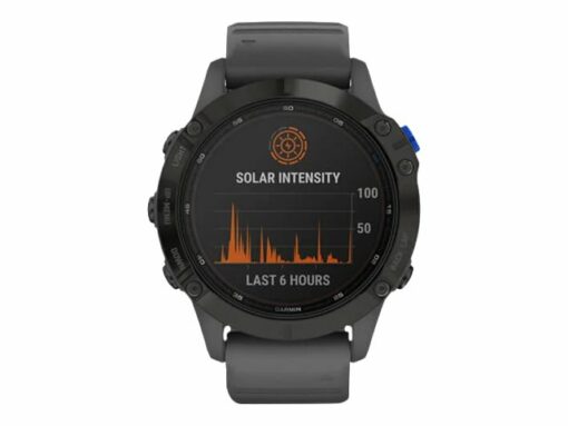 garmin fenix 6 pro solar edition 47 mm sort sportsur 5