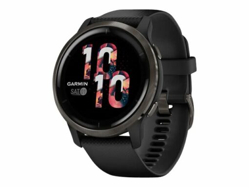 garmin venu 2 45 mm sort sportsur