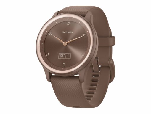 garmin vivomove sport brun guld smart ur