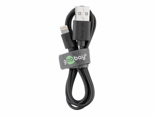 goobay lightning kabel 1m 1