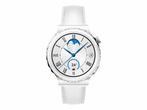 huawei watch gt 3 pro 43 mm solv hvid smart ur