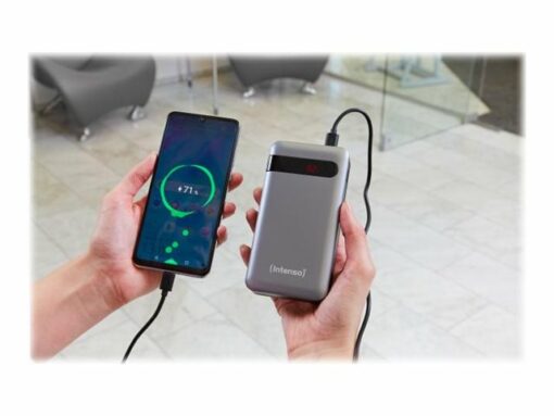 intenso powerbank pd10000 powerbank 10000mah sort 1