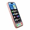 iphone 14 plus mobilskal frostat rosa 3