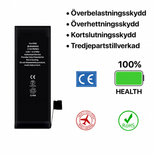 iphone 5 batteri hog kvalite