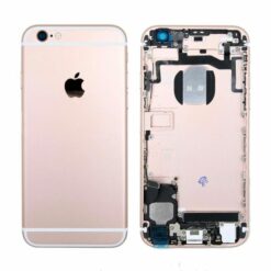 iphone 6s baksida med komplett ram roseguld