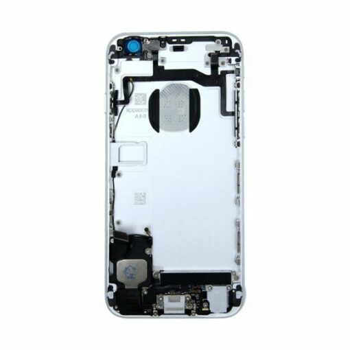 iphone 6s baksida med komplett ram silver 2