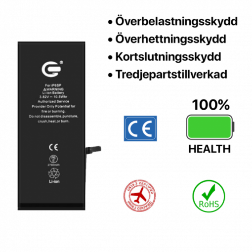 iphone 6s plus batteri kit