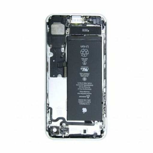 iphone 7 baksida med komplett ram med batteri begagnad silver 2