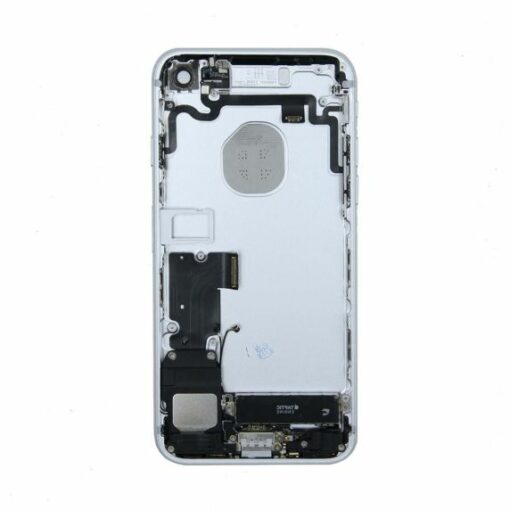 iphone 7 baksida med komplett ram silver 2