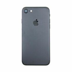 iphone 7 baksida med komplett ram svart 1