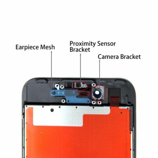 iphone 7 lcd skarm in cell svart 2