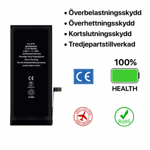 iphone 7 plus batteri hog kvalite