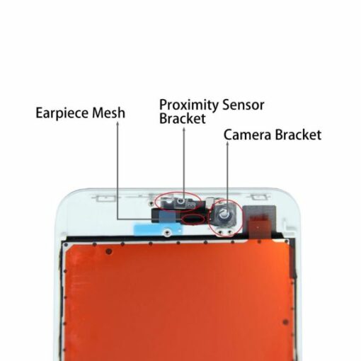 iphone 8 in cell lcd skarm vit 2