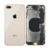 iphone 8 plus baksida med komplett ram guld