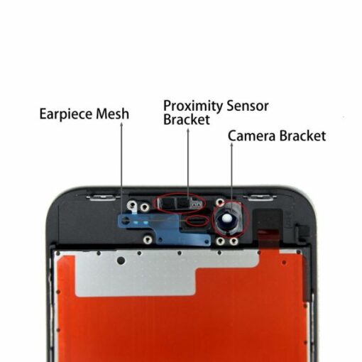 iphone 8 se 2020 in cell lcd skarm svart 2