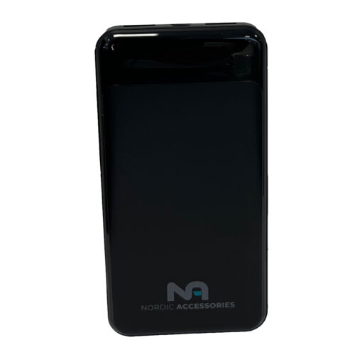 nordic accessories 10000mah 225w fast charge powerbank black