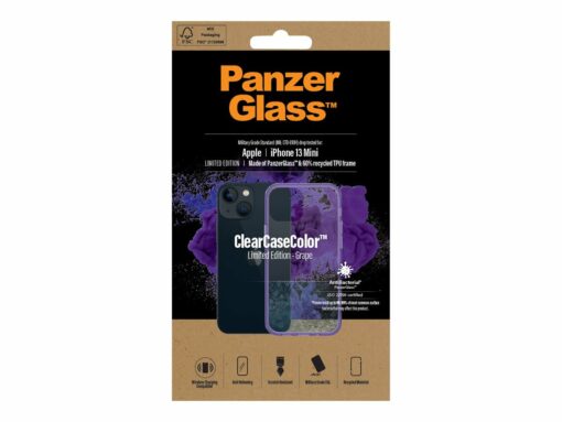 panzerglass clearcasecolor beskyttelsescover drue klar bagside apple iphone 4