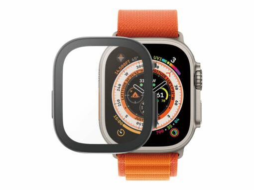 panzerglass skaermbeskytter smart watch sort transparent glas 4