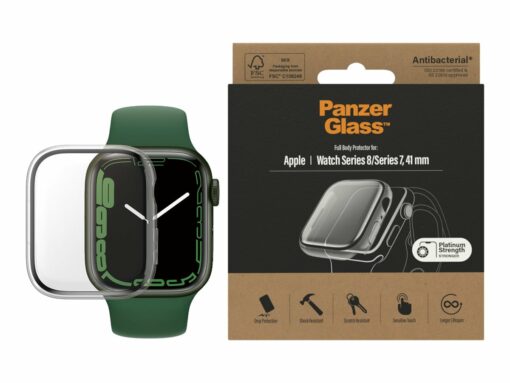 panzerglass skaermbeskytter smart watch sort transparent haerdet glas 1