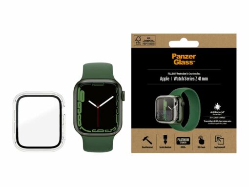 panzerglass skaermbeskytter smart watch sort transparent haerdet glas 3