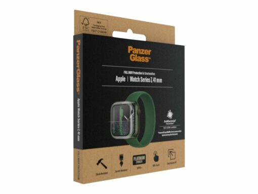 panzerglass skaermbeskytter smart watch sort transparent haerdet glas 7
