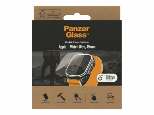 panzerglass skaermbeskytter smart watch transparent glas 2