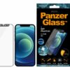 panzerglass skaermbeskytter sort transparent apple iphone 12 mini 3