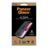 panzerglass skaermbeskytter sort transparent apple iphone 13 mini 4