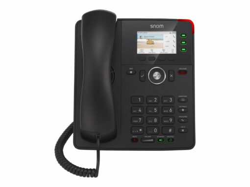 snom d717 voip telefon sort