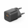 wall charger voltplug duos mini pd 20w black