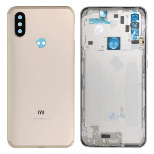 xiaomi mi a2 baksida batterilucka guld