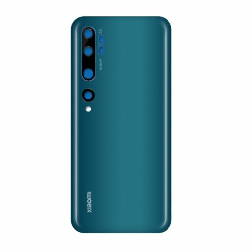 xiaomi mi note 10 baksida batterilucka aurora gron