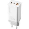 dudao adapter gan 65w type cx2 1 x usb white