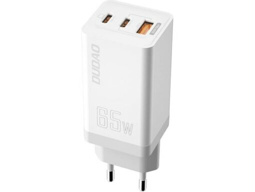 dudao adapter gan 65w type cx2 1 x usb white