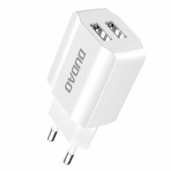 dudao eu wall charger 2x usb 5v 24a white a2eu white 1