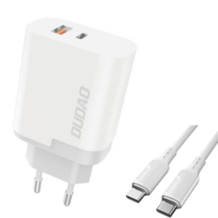 dudao usb usb wall charger type c power delivery quick charge 30 3a 225w