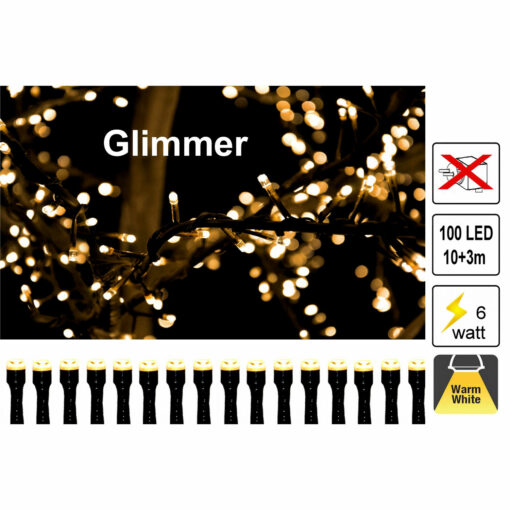 glimmer 10m ljusslinga 6w 4