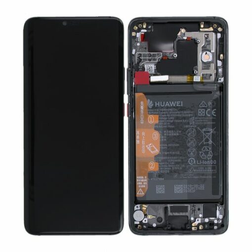 huawei mate 20 pro skarm display med batteri original svart