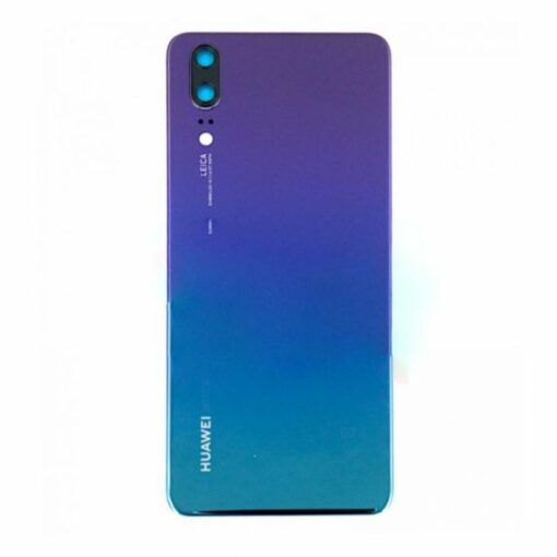 huawei p20 baksida batterilucka original twilight lila